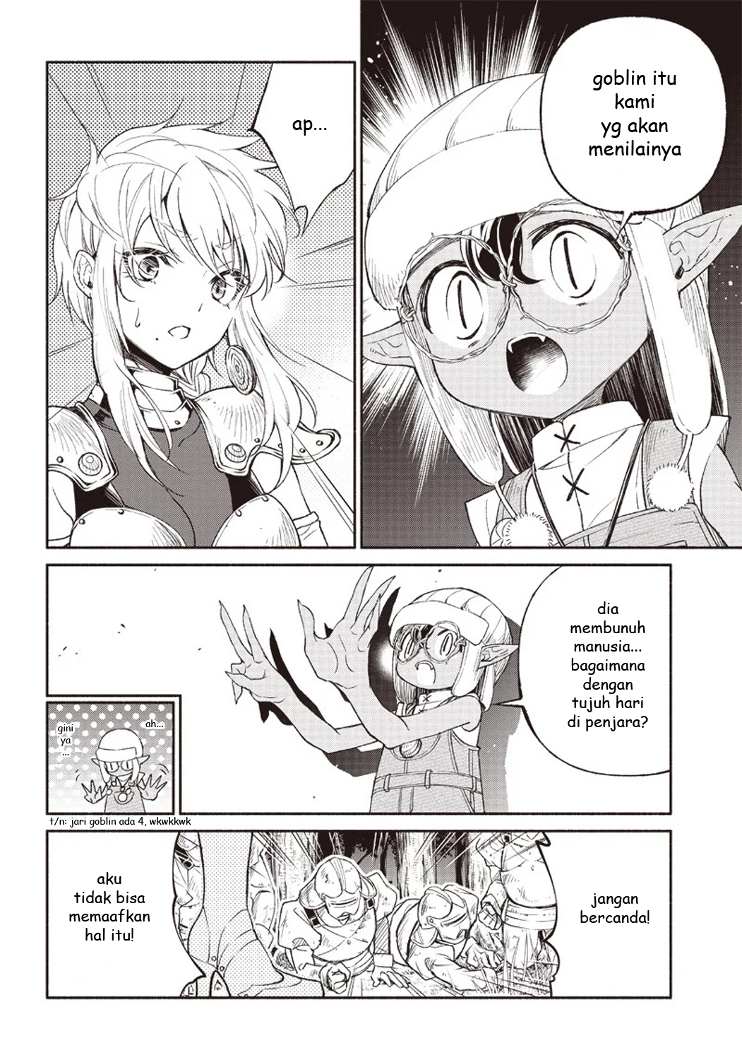 Tensei Goblin da kedo Shitsumon aru? Chapter 2
